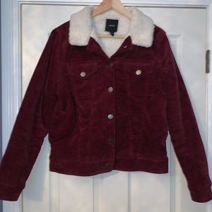 Burgundy Coat